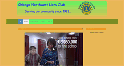 Desktop Screenshot of chicagonorthwestlions.org